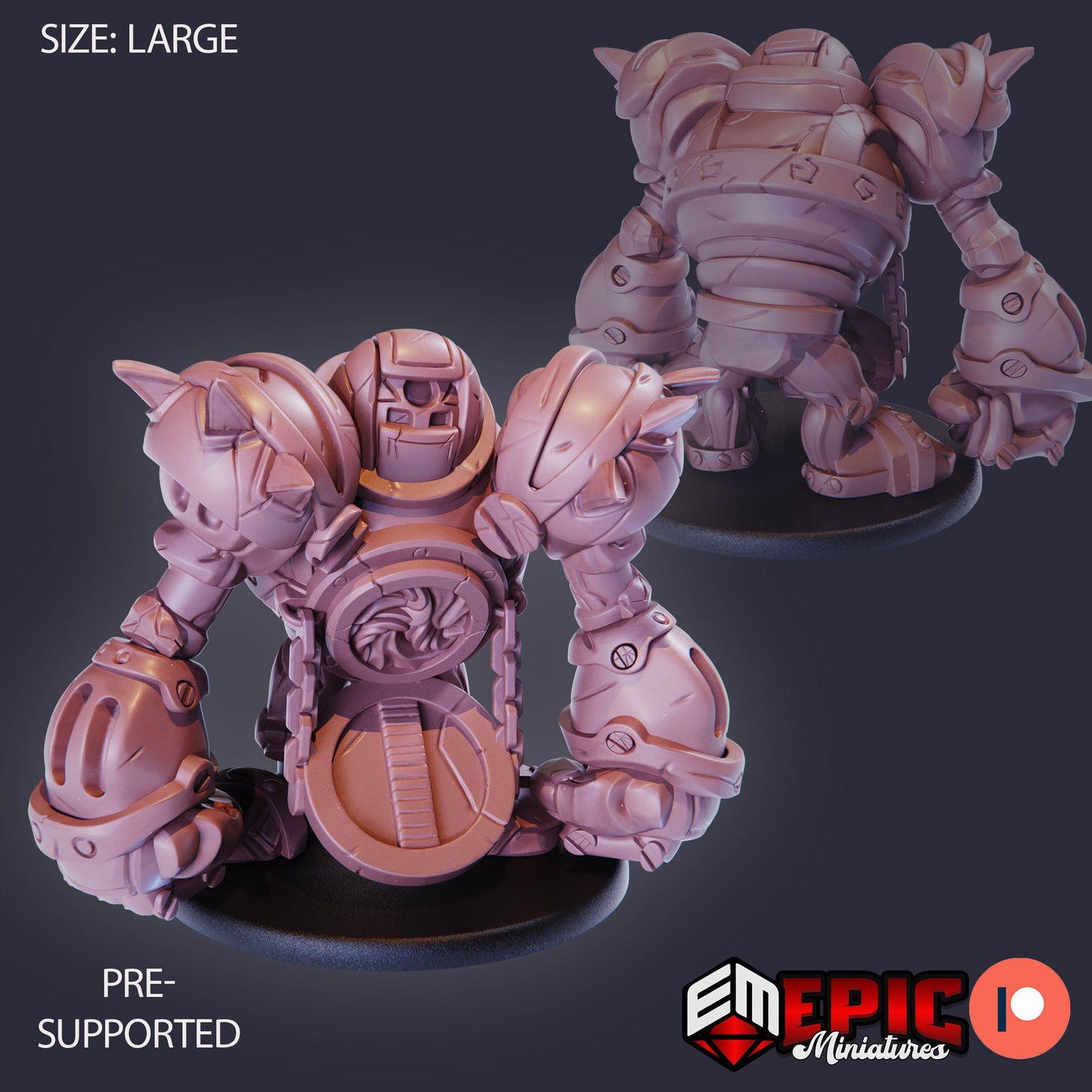 Gate Golem (3 Variants) - Epic Miniatures