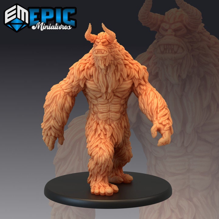 Yeti (7 Variants Available) - Epic Miniatures