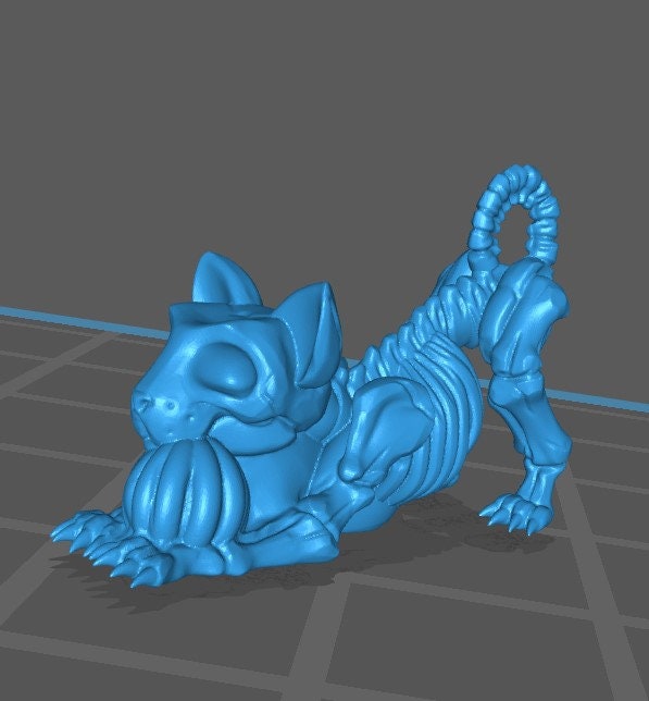 Skeleton Cat (3 Variants Available) - Brayan Nafarrate