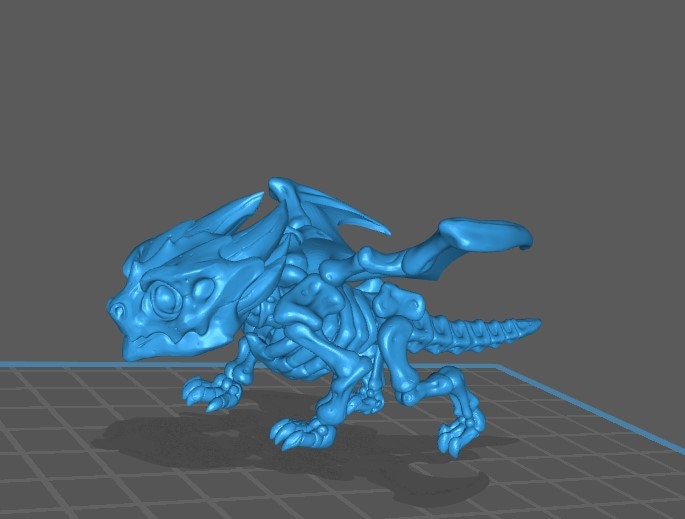 Skeleton Baby Dragon (3 Variants Available) - Brayan Nafarrate