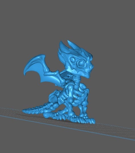 Skeleton Baby Dragon (3 Variants Available) - Brayan Nafarrate