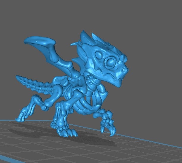 Skeleton Baby Dragon (3 Variants Available) - Brayan Nafarrate