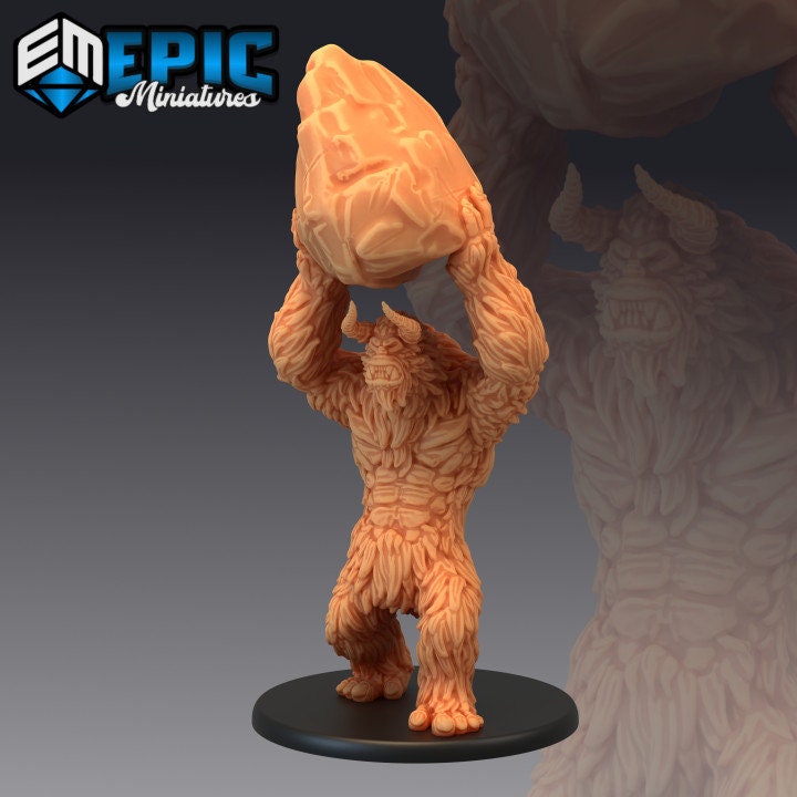 Yeti (7 Variants Available) - Epic Miniatures