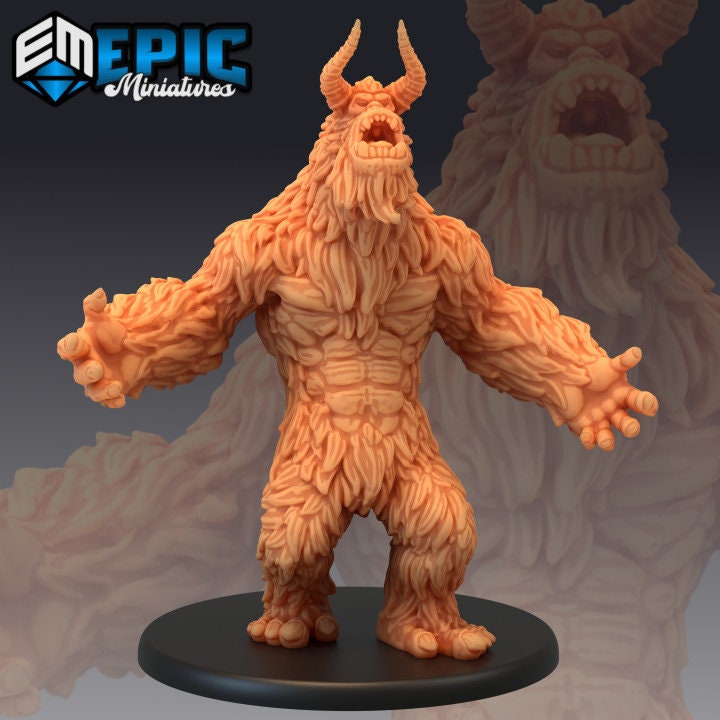 Yeti (7 Variants Available) - Epic Miniatures