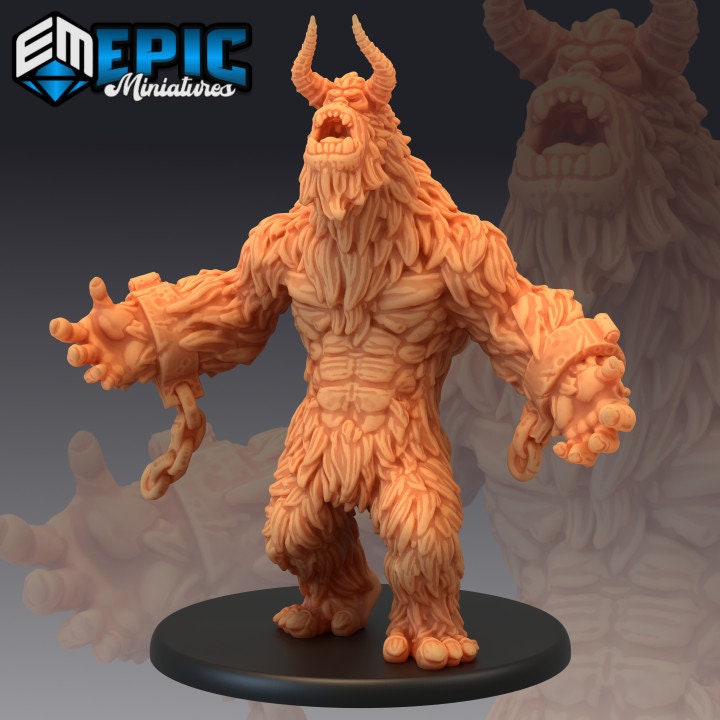 Yeti (7 Variants Available) - Epic Miniatures