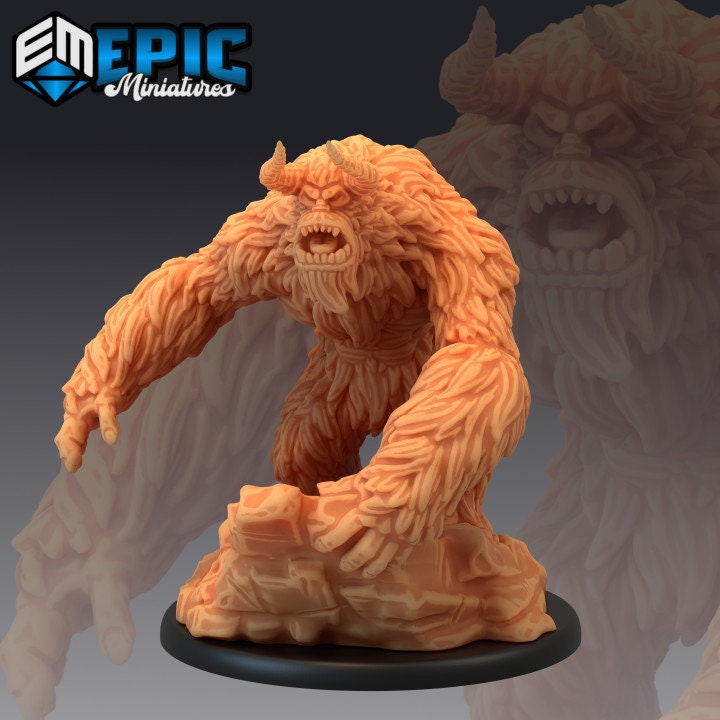 Yeti (7 Variants Available) - Epic Miniatures