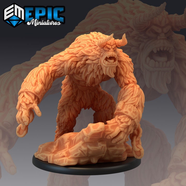 Yeti (7 Variants Available) - Epic Miniatures