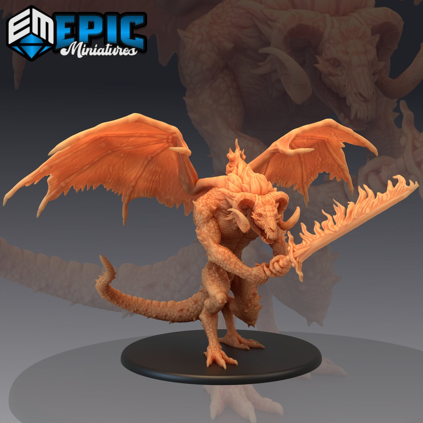 Fire Devil (3 Variants Available) - Epic Miniatures