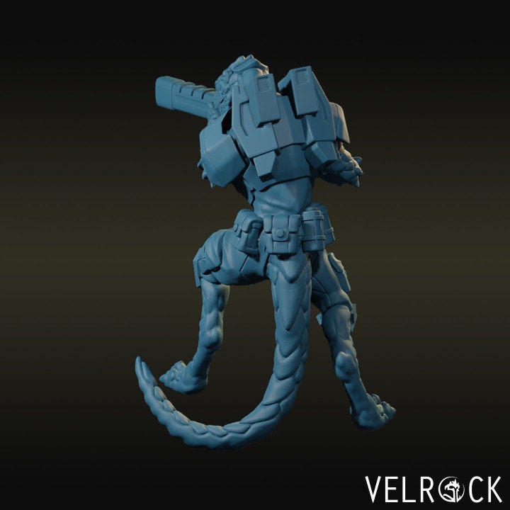Reptilian Solder - Basic Unit (5 Variants Available) - Velrock