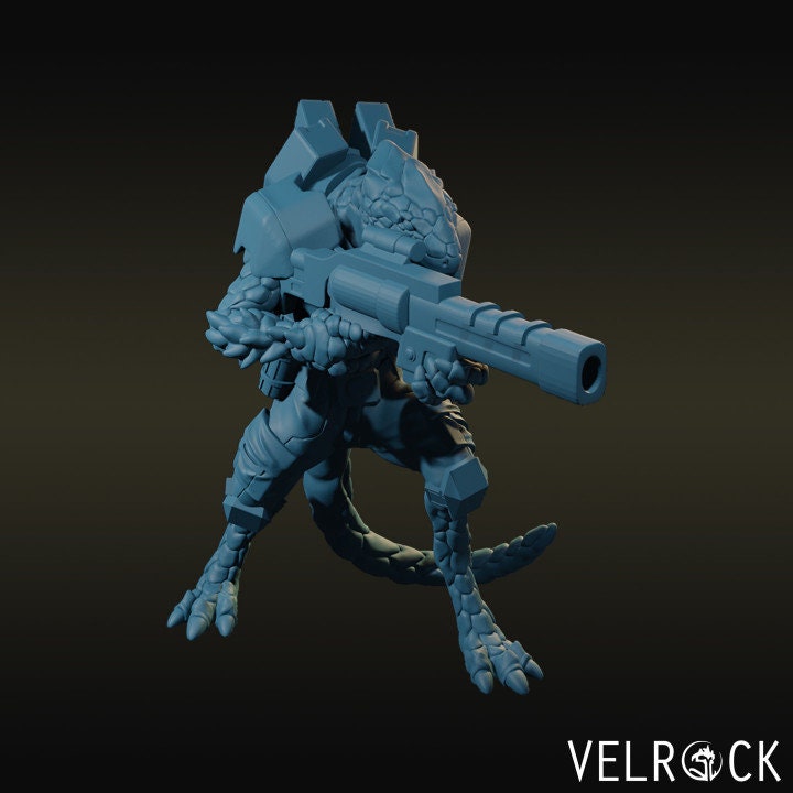 Reptilian Solder - Basic Unit (5 Variants Available) - Velrock
