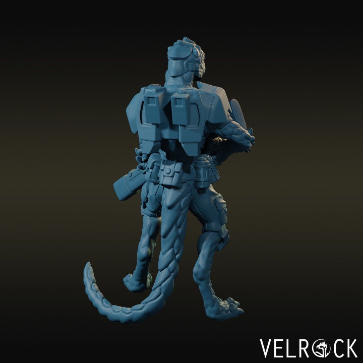 Reptilian Solder - Basic Unit (5 Variants Available) - Velrock