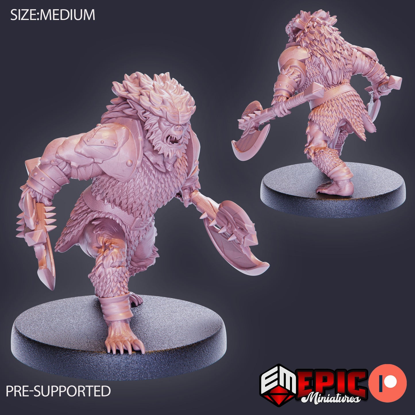 Bugbear (3 Variants Available) - Epic Miniatures