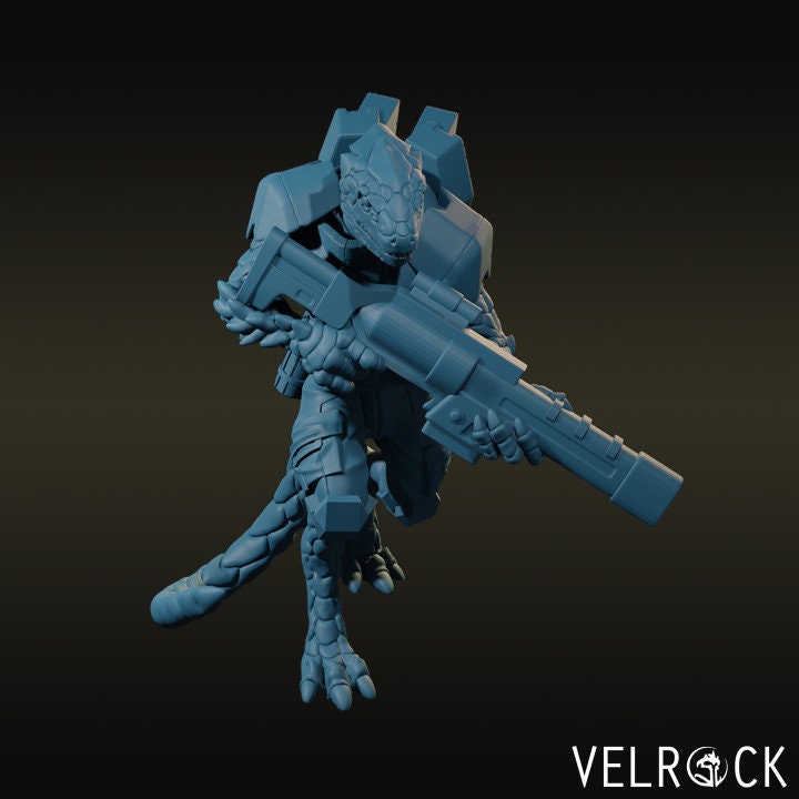 Reptilian Solder - Basic Unit (5 Variants Available) - Velrock