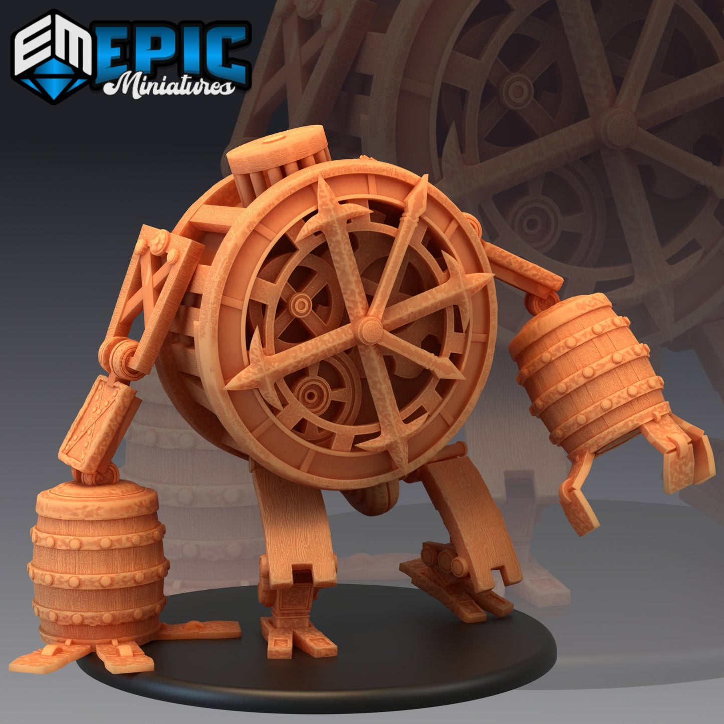 Clock Golem - Epic Miniatures