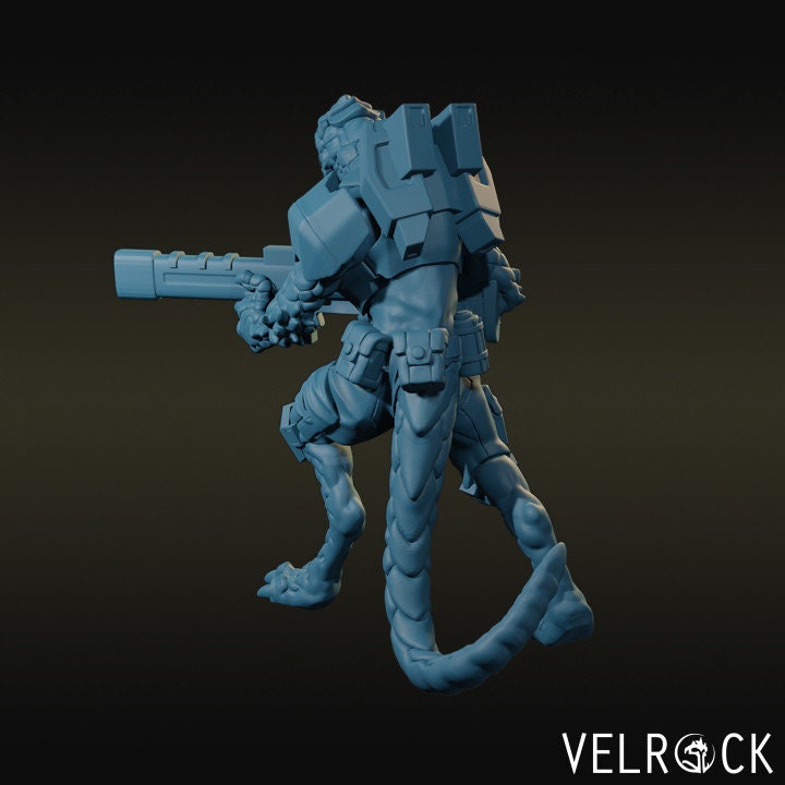 Reptilian Solder - Basic Unit (5 Variants Available) - Velrock
