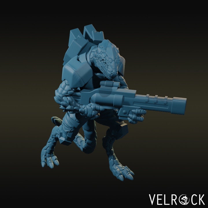 Reptilian Solder - Basic Unit (5 Variants Available) - Velrock