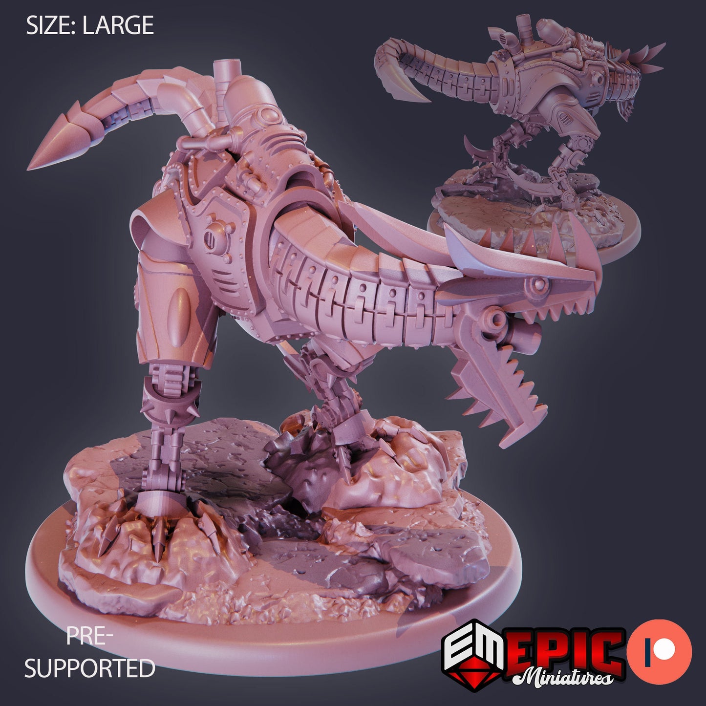 Iron Drake Tank (3 Variants) - Epic Miniatures