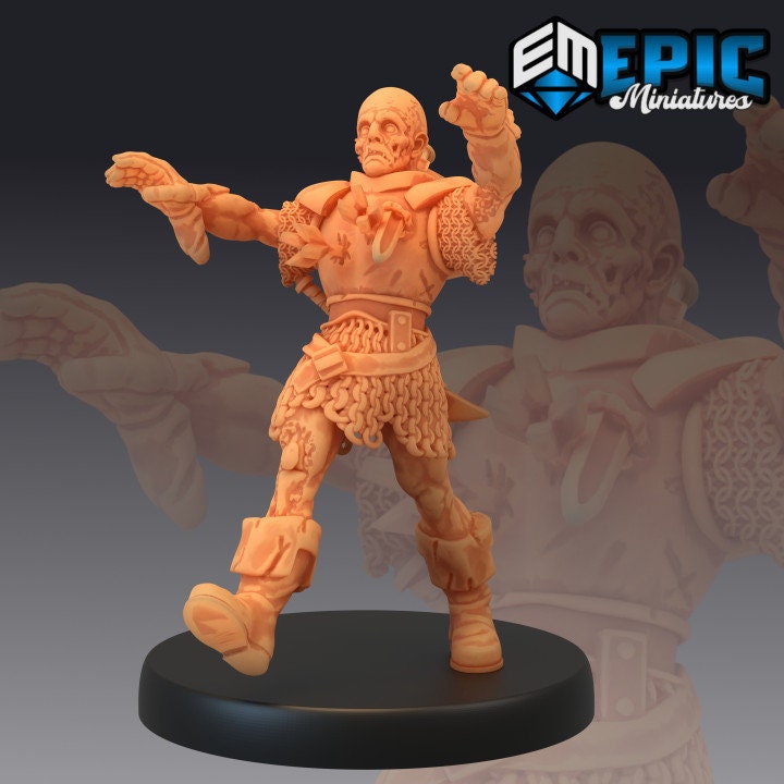 Zombie (4 Variants Available) - Epic Miniatures