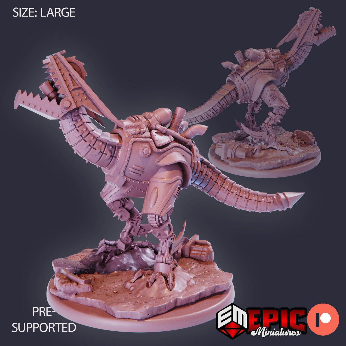 Iron Drake Tank (3 Variants) - Epic Miniatures