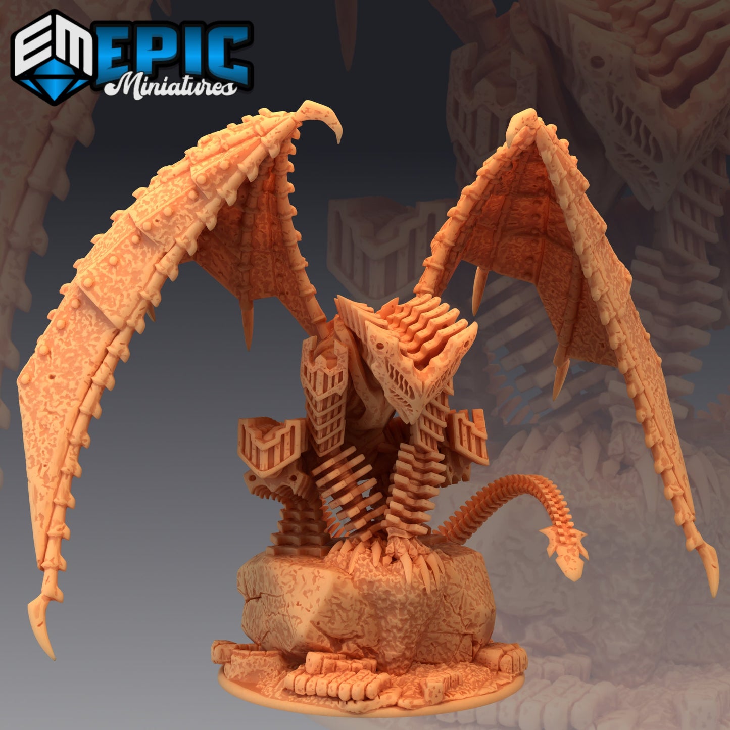 Steel Forged Dragon - Epic Miniatures