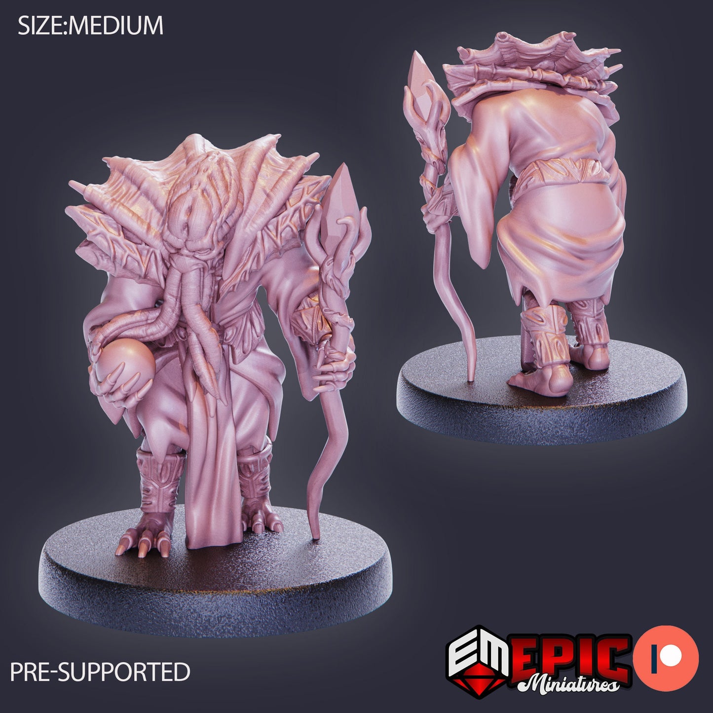 Mind Eater Crew Set 1 (4 Variants Available) - Epic Miniatures