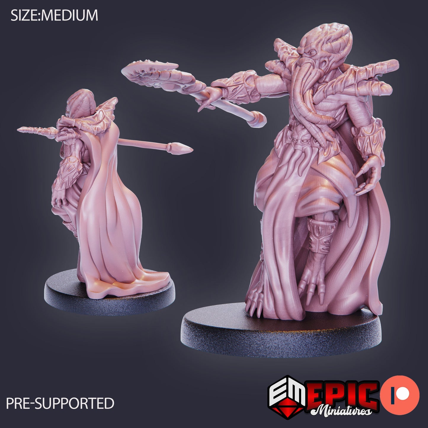 Mind Eater Crew Set 1 (4 Variants Available) - Epic Miniatures
