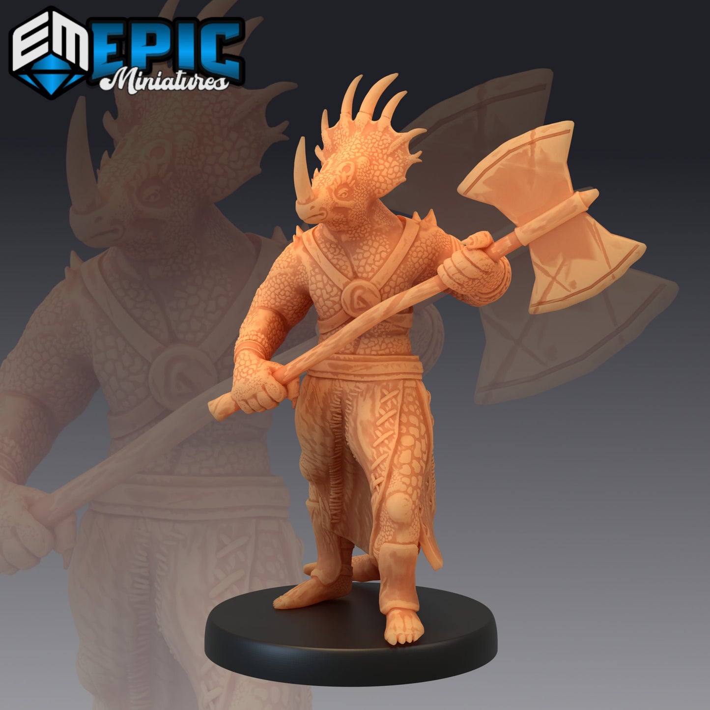 Dinosaur Tribe (3 Variants Available) - Epic Miniatures