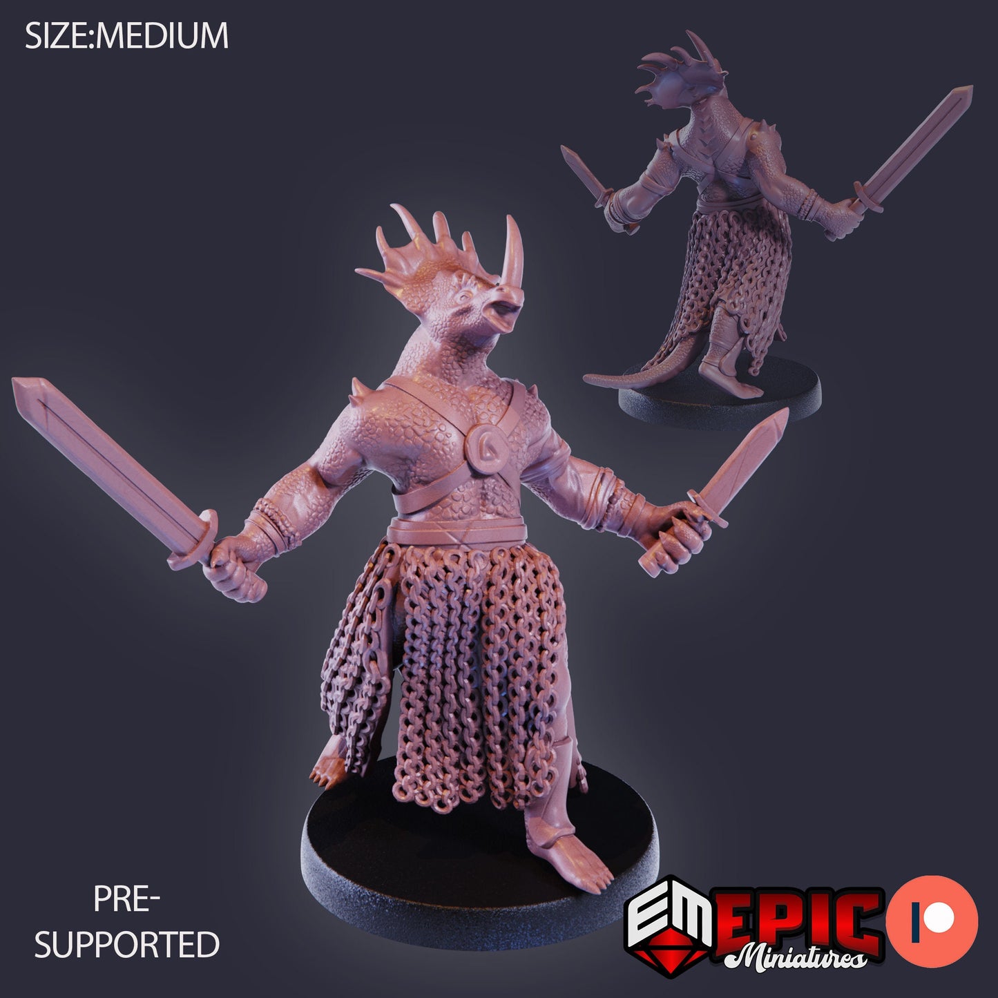 Dinosaur Tribe (3 Variants Available) - Epic Miniatures
