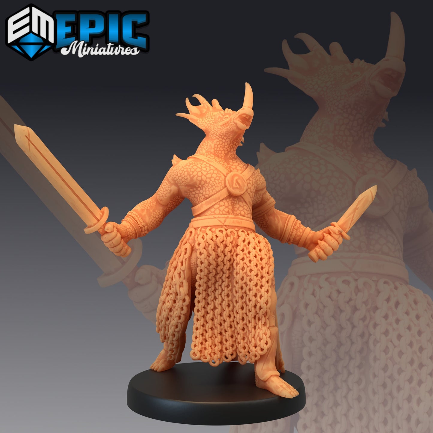 Dinosaur Tribe (3 Variants Available) - Epic Miniatures