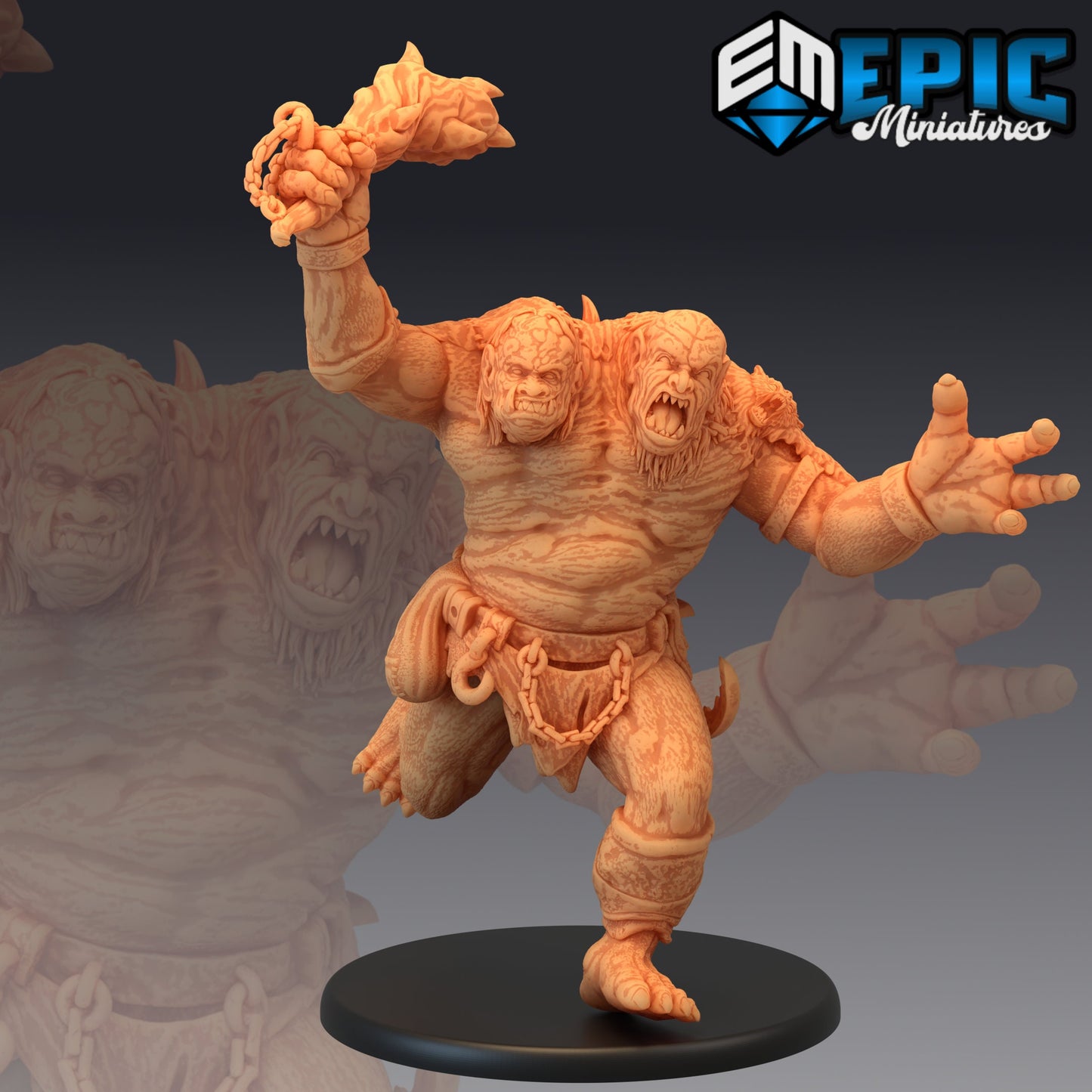 Ettin Ancestor (3 Variants) - Epic Miniatures