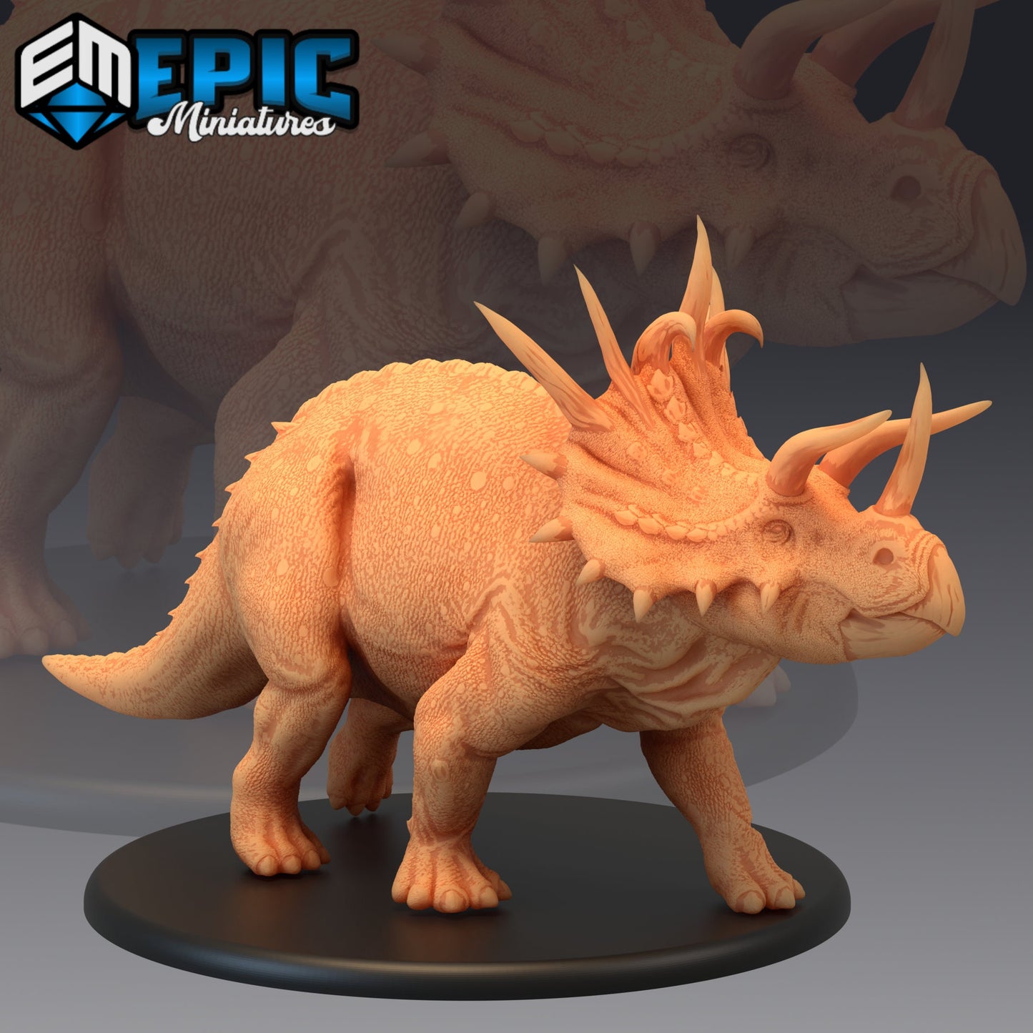Triceratops (6 Variants) - Epic Miniatures