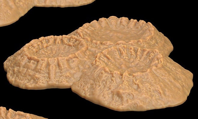 Impact Craters - Scatter Terrain - Dragon Trapper's Lodge