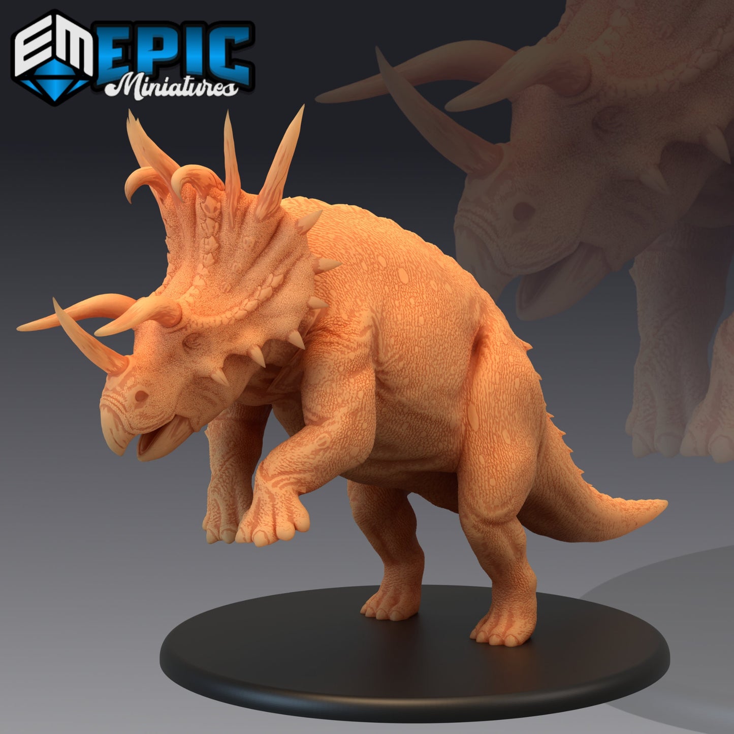 Triceratops (6 Variants) - Epic Miniatures