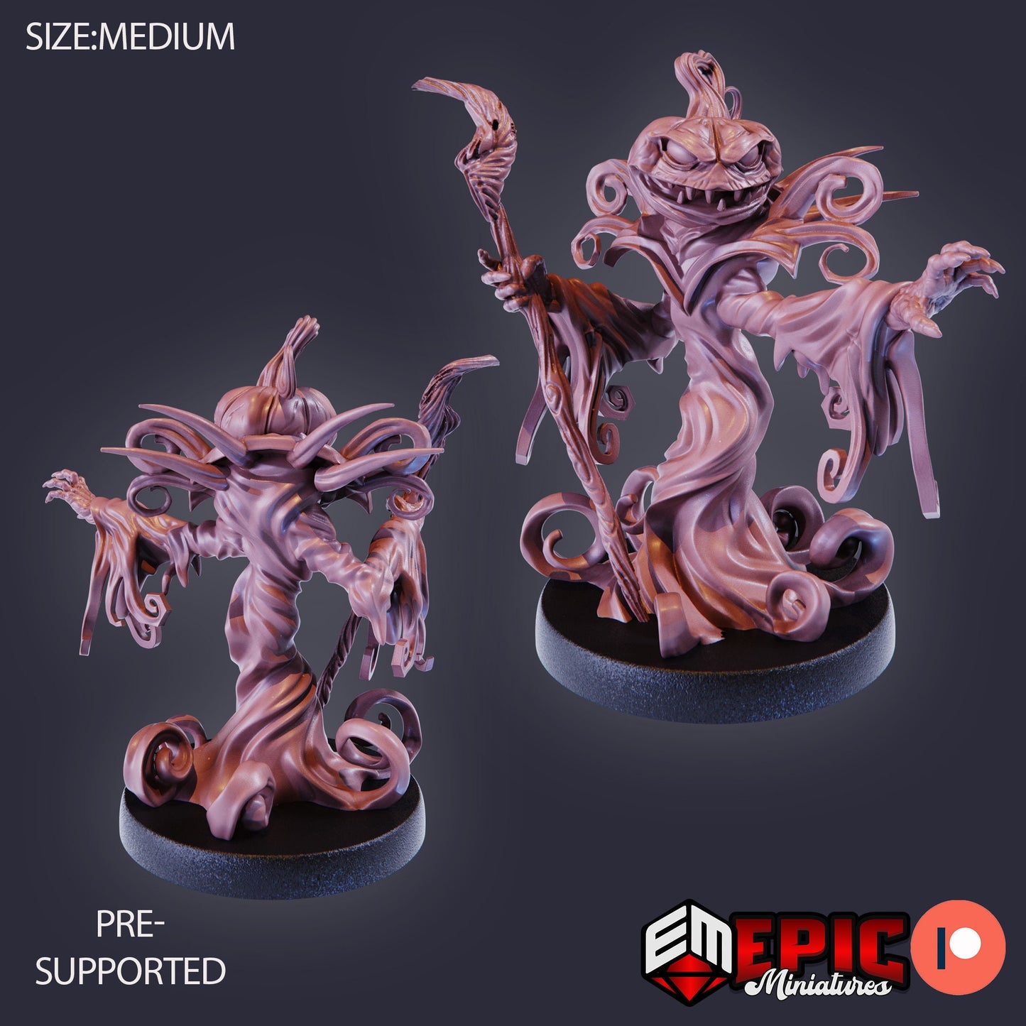 Pumpkin Reaper (5 Variants) - Epic Miniatures