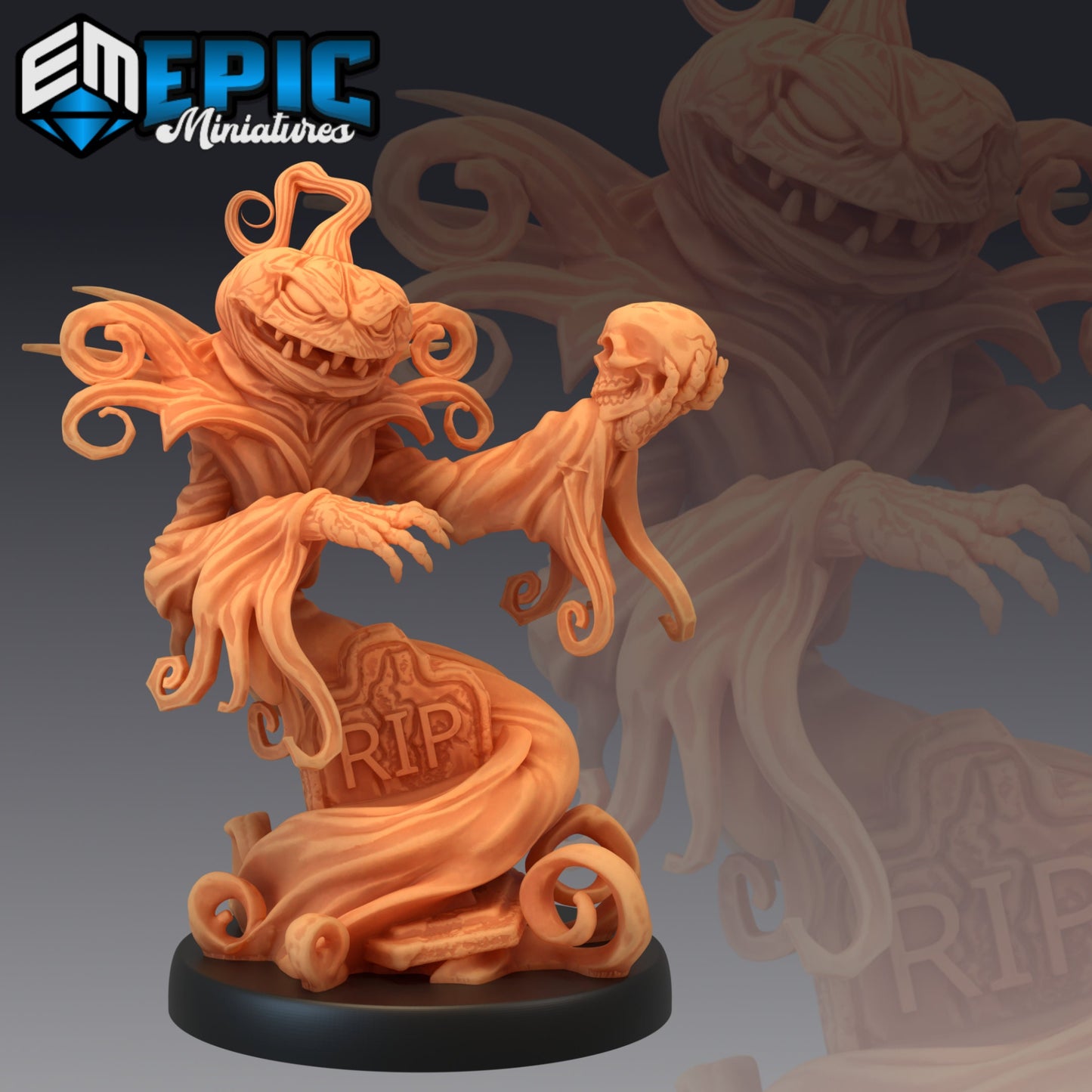 Pumpkin Reaper (5 Variants) - Epic Miniatures