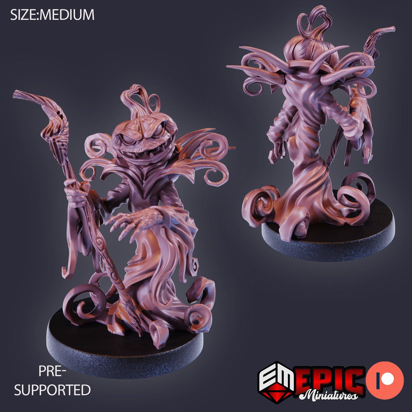 Pumpkin Reaper (5 Variants) - Epic Miniatures