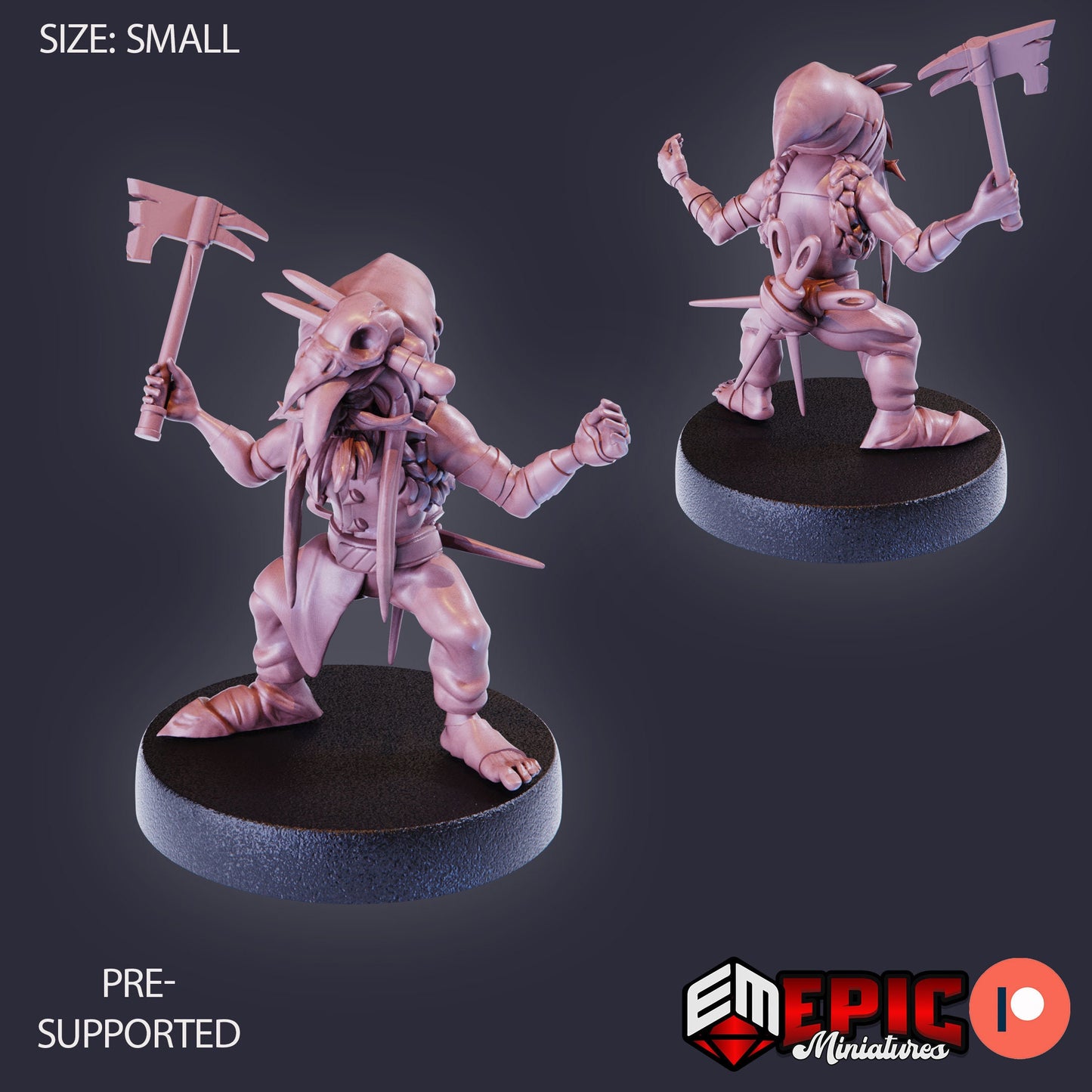 Goblin Redcap (3 Variants Available) - Epic Miniatures