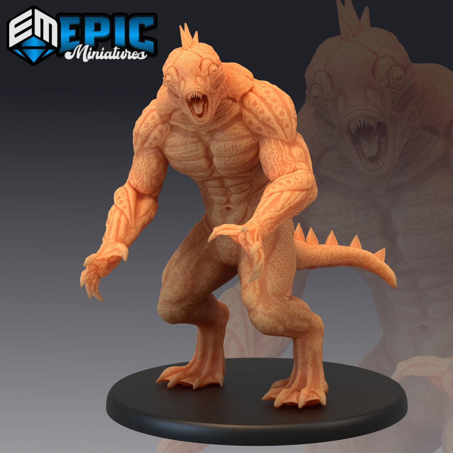 Deep One Abomination (3 Variants Available) - Epic Miniatures