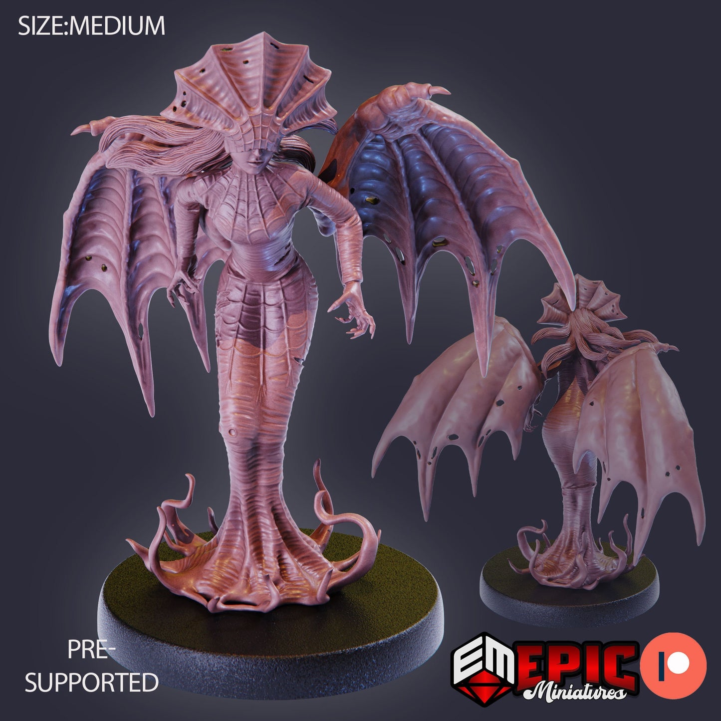 Atlach's Daughter (3 Variants) - Epic Miniatures