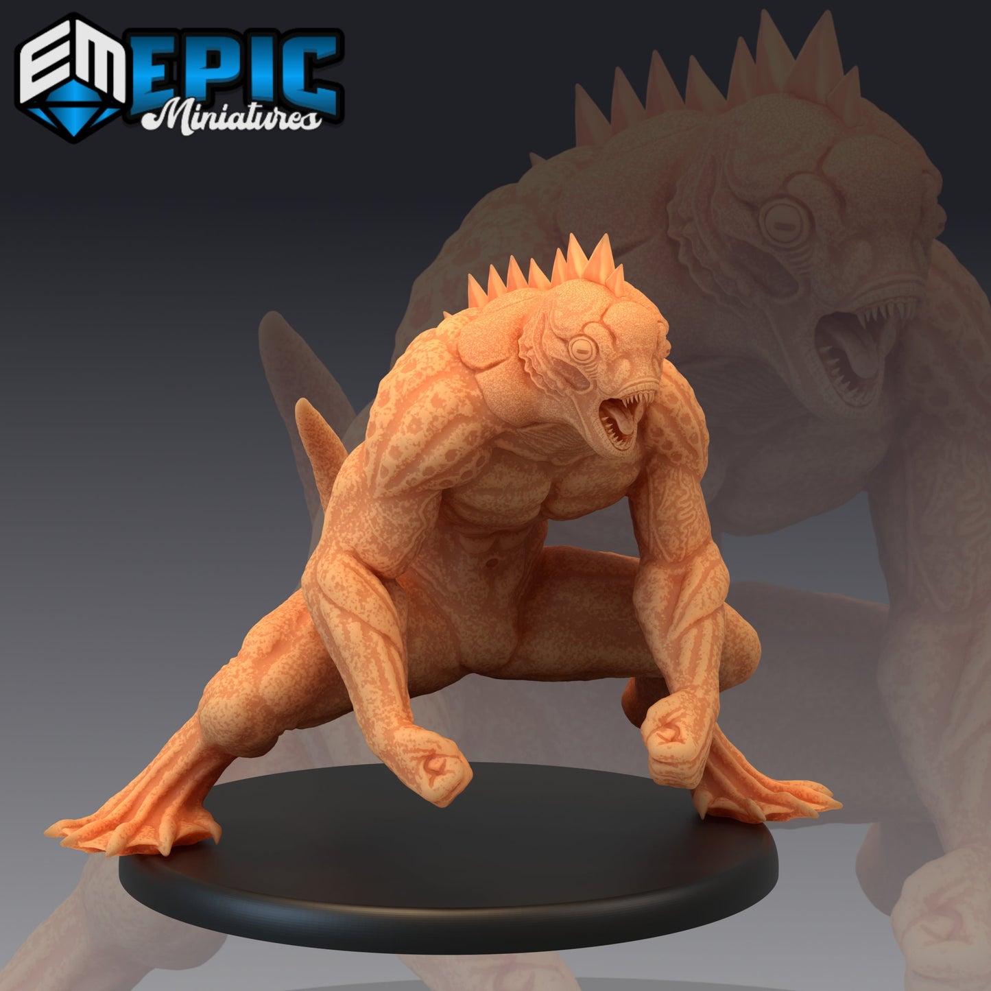 Deep One Abomination (3 Variants Available) - Epic Miniatures