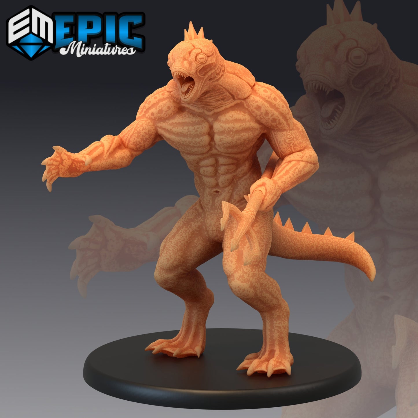 Deep One Abomination (3 Variants Available) - Epic Miniatures