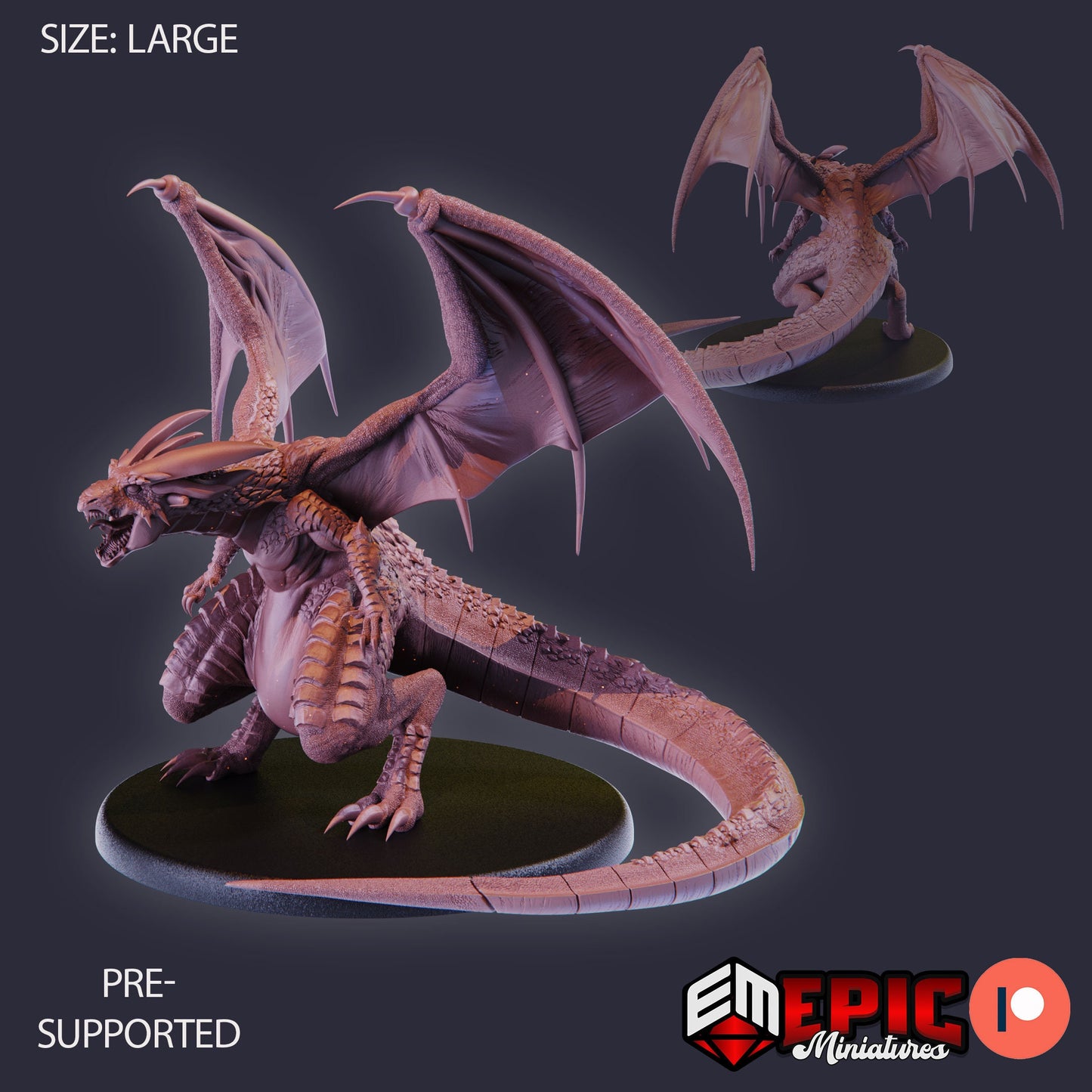 Fafnir (4 Variants) - Epic Miniatures