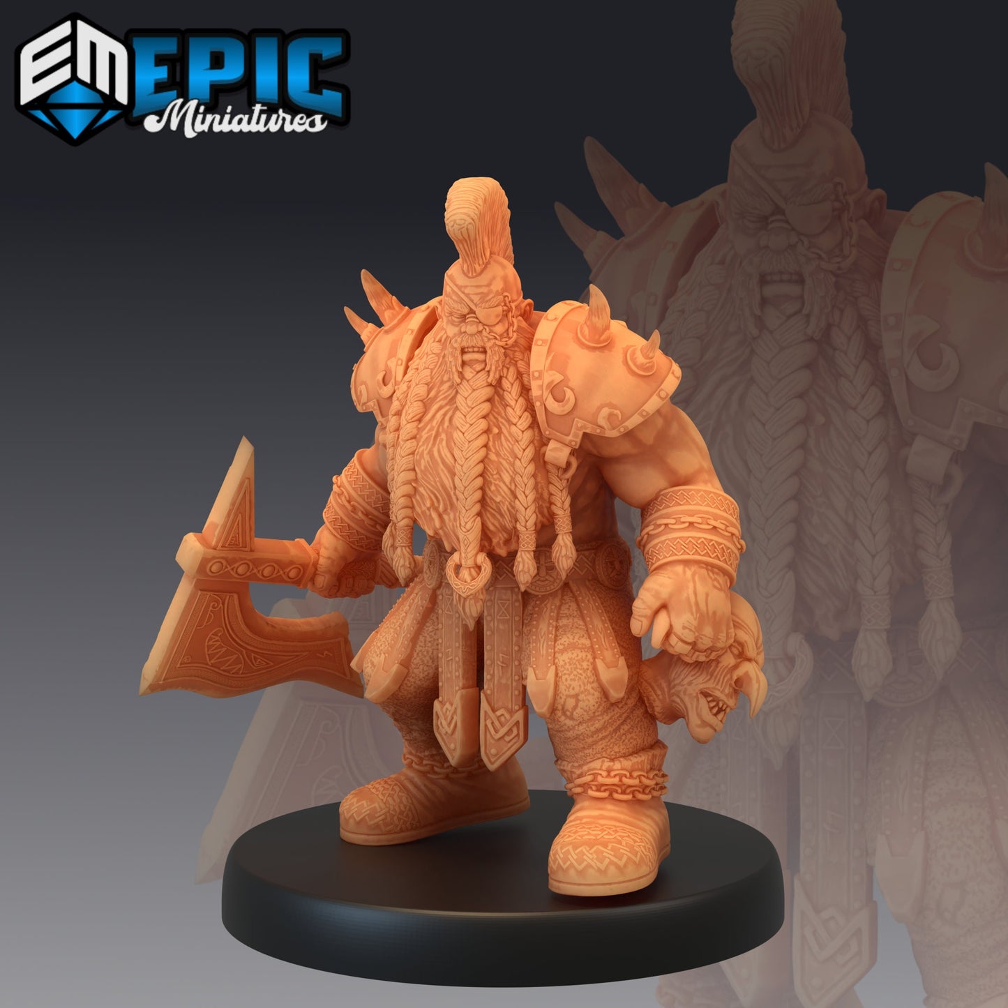 Dwarf Raiders (3 Variants) - Epic Miniatures