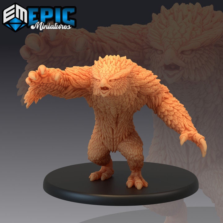 Owlbear (4 Variants Available) - Epic Miniatures