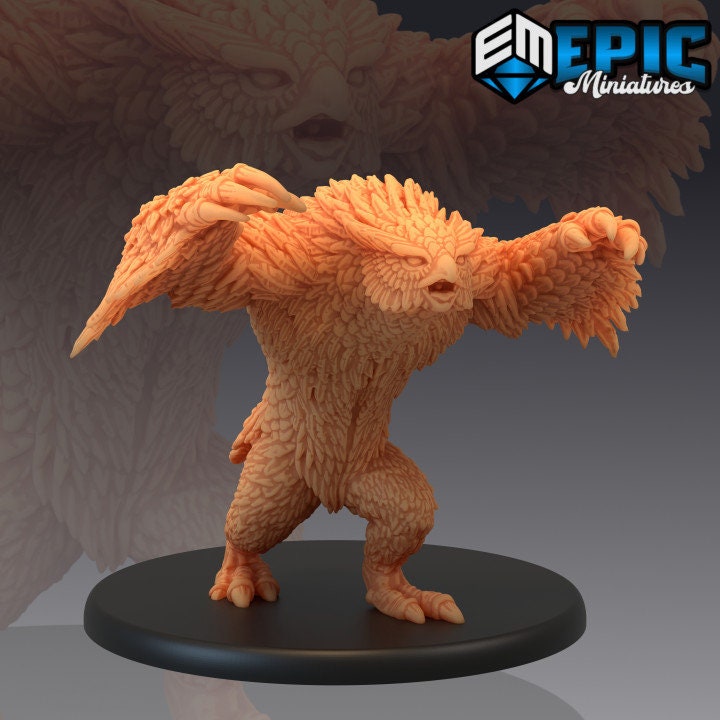 Owlbear (4 Variants Available) - Epic Miniatures