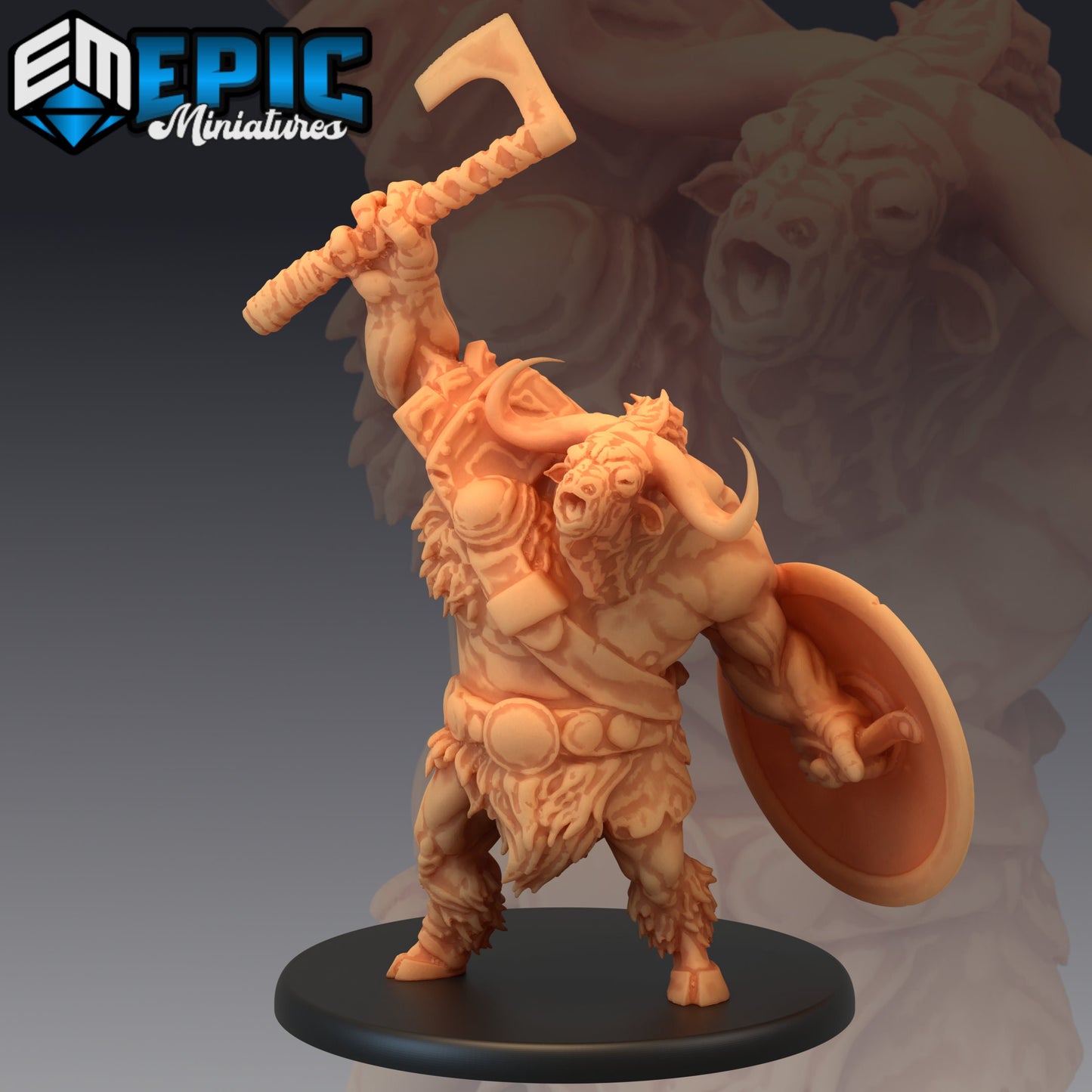 Longhorn Minotaur (2 Variants) - Epic Miniatures