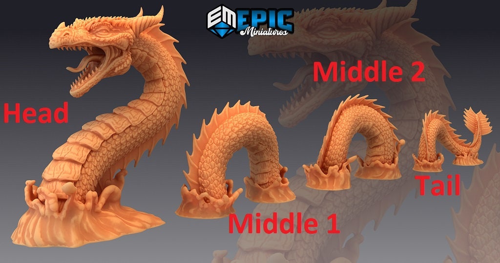 Sea Serpent - Epic Miniatures