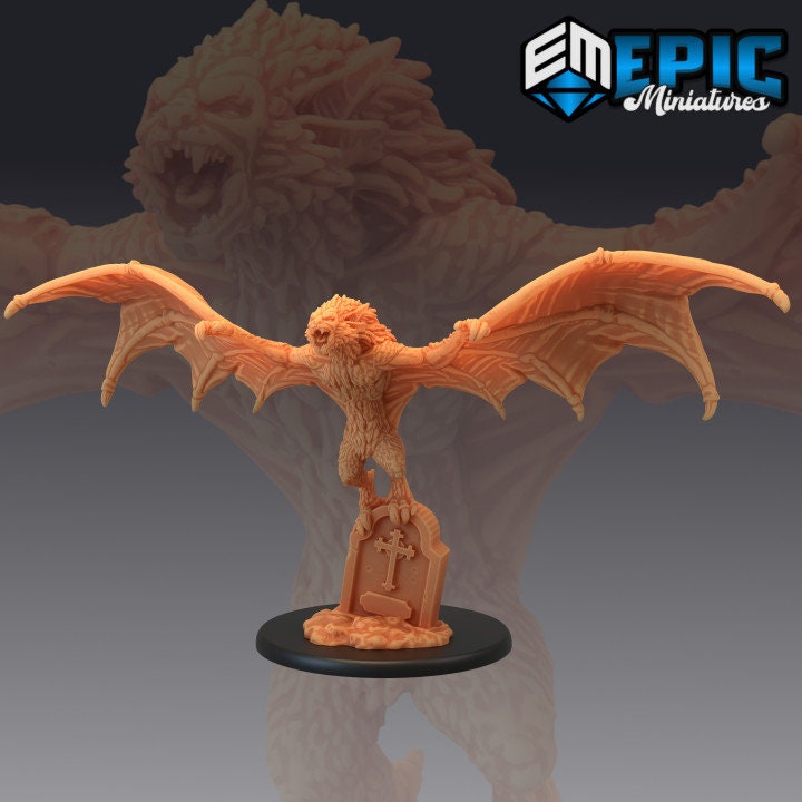 Giant Bat (4 Variants Available) - Epic Miniatures