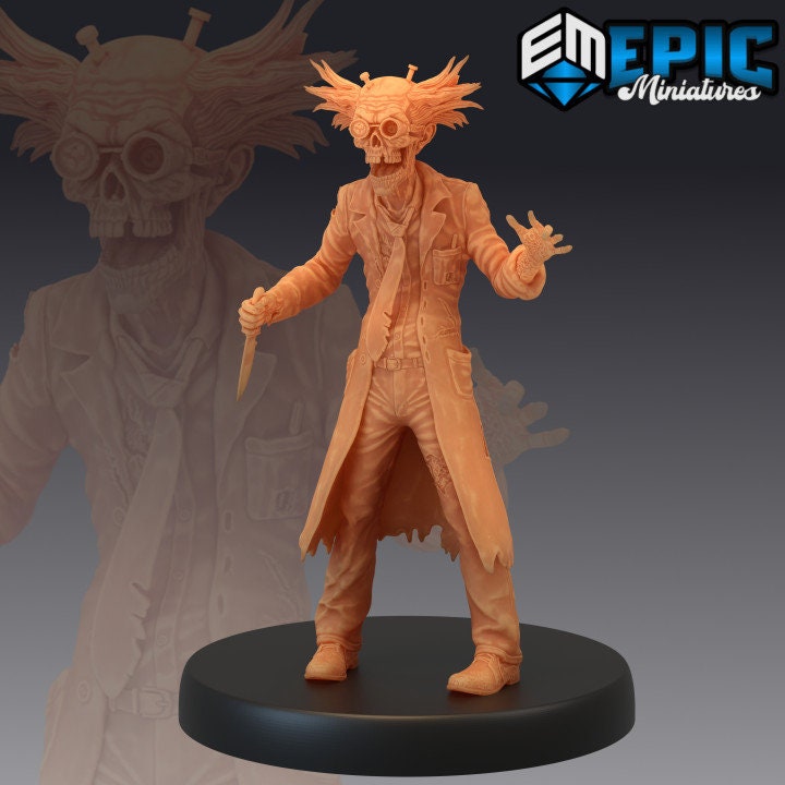 Dr Zombiestein (3 Variants Available) - Epic Miniatures