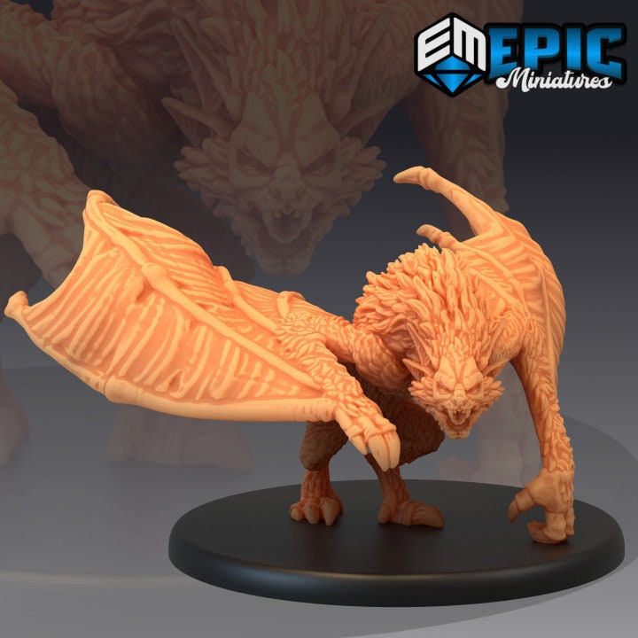 Giant Bat (4 Variants Available) - Epic Miniatures